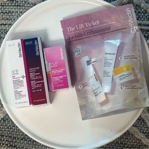 StriVectin 6 item travel set SD Advanced Plus Retinol TL Advanced neck cream NEW